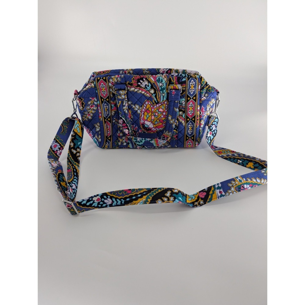 NWT Vera Bradley Ionic Vera Purse Shoulder Bag Romantic Paisley Vibrant
